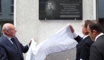 Открытие мемориальной доски Леси Украинки в Берлине (август 2010)